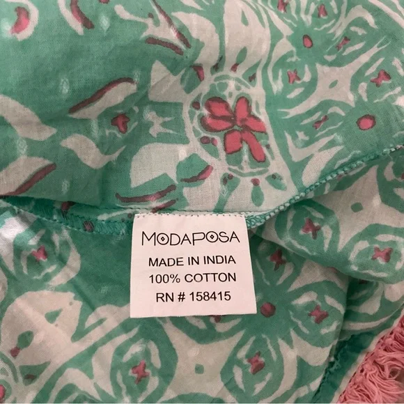 Moda Posa Sleeveless V-neck Pintuck Knee-Length Dress Size S - Picture 5 of 5